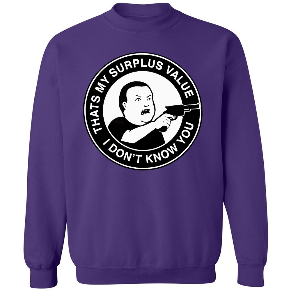 Classic Unisex Sweatshirt - 4N8V3KBL - Purple - 6