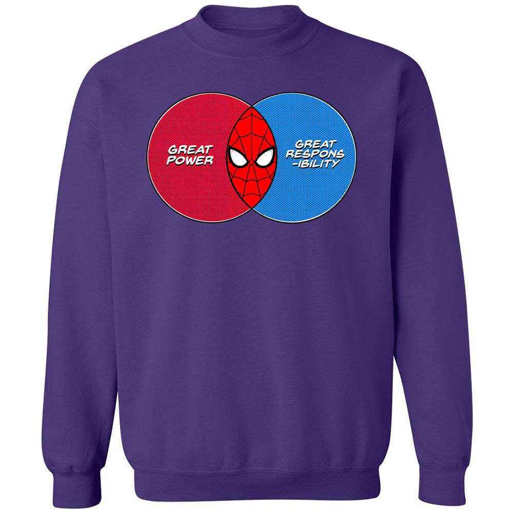 Classic Unisex Sweatshirt - QU43M42J - Purple - 6