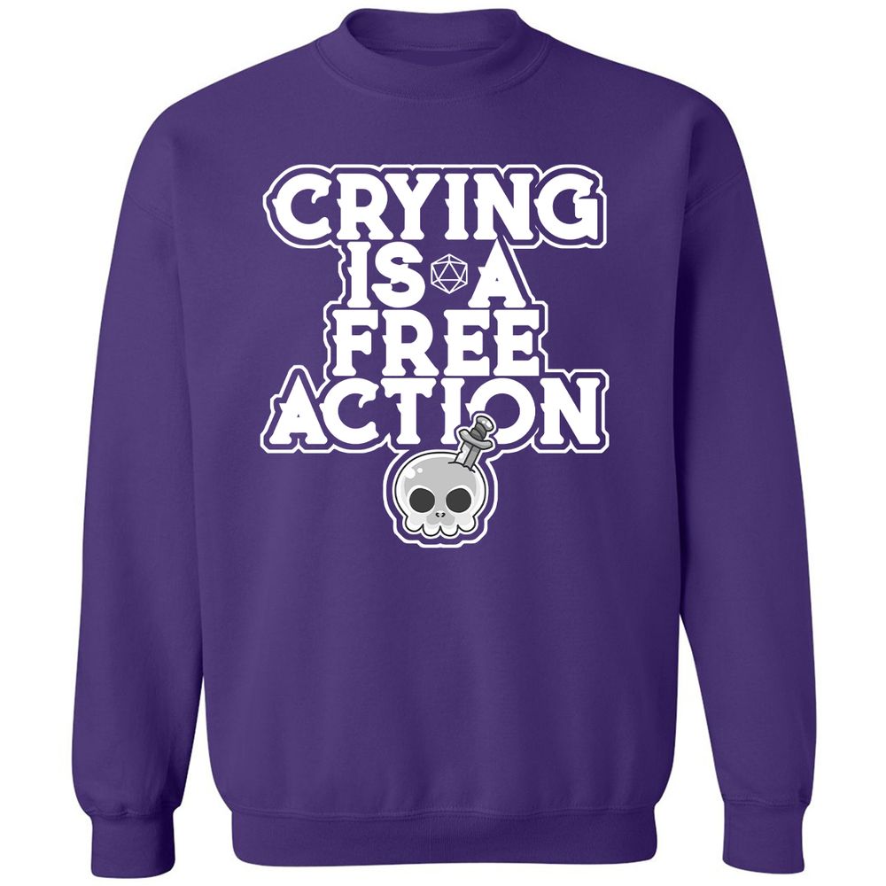 Classic Unisex Sweatshirt - 94KKCL6M - Purple - 6