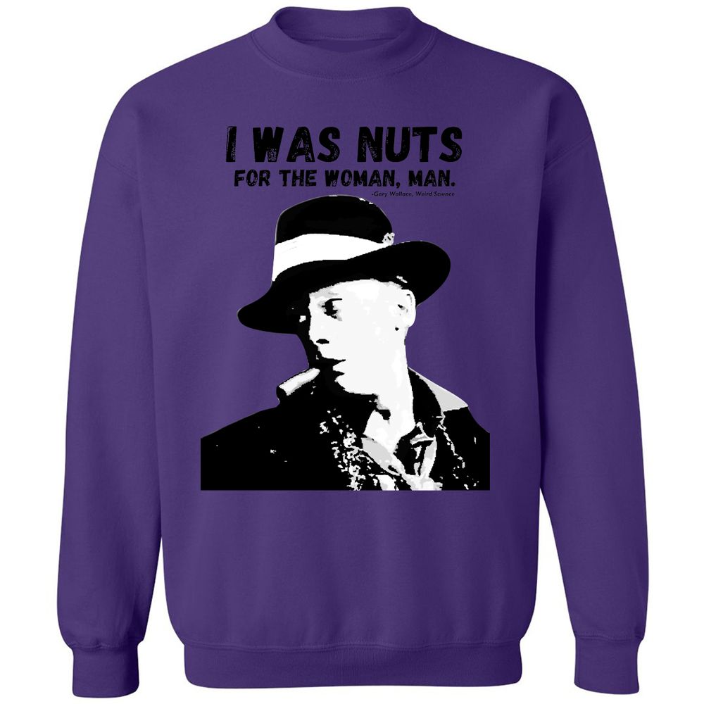 I was nuts for the woman, man - Purple - 6