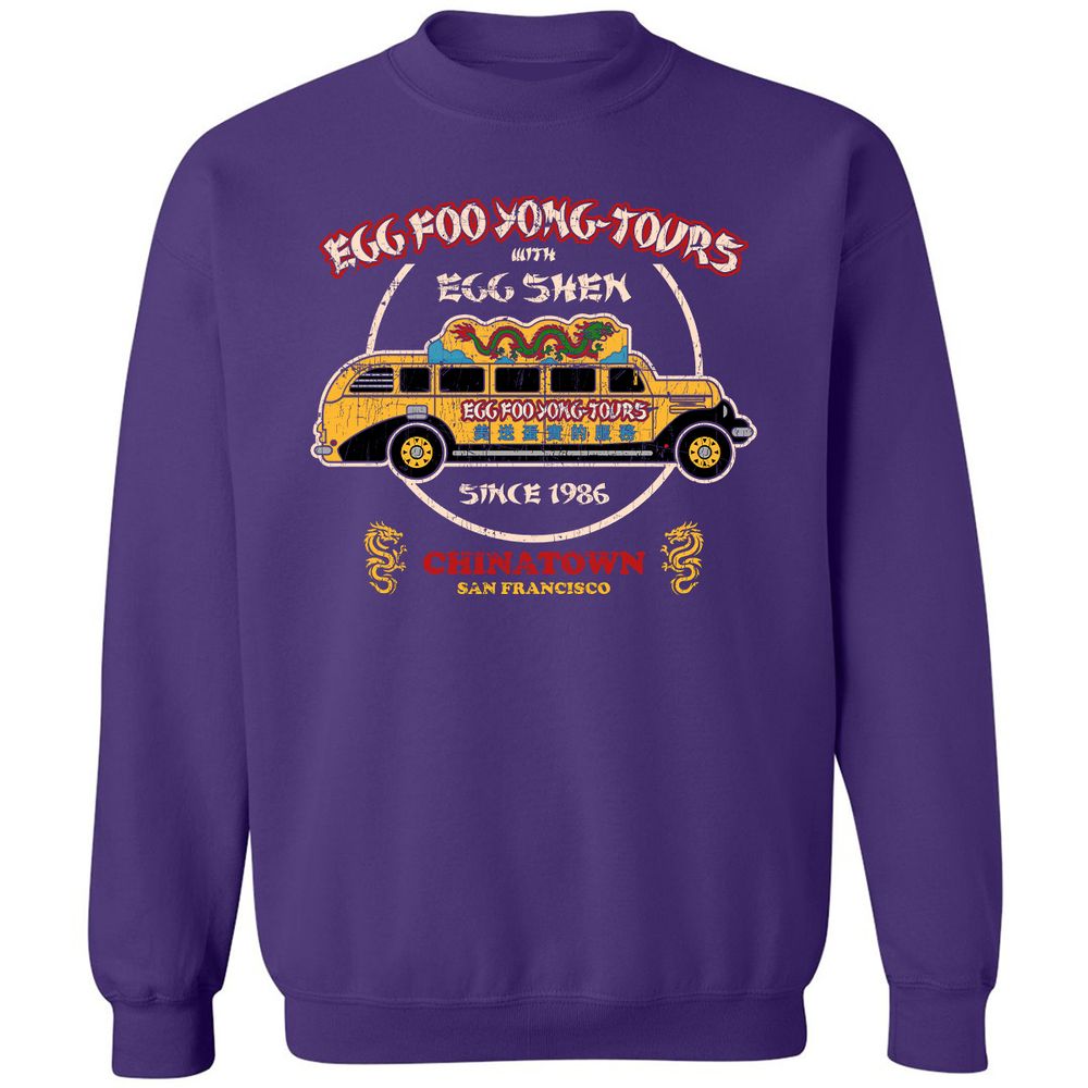 Classic Unisex Sweatshirt - 1TWB8S73 - Purple - 6
