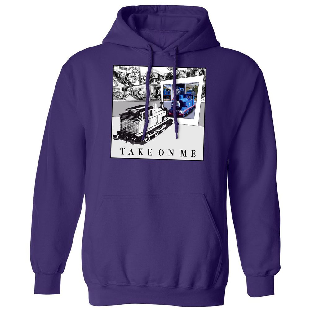Classic Unisex Hoodie - 6T66JMGD - Purple - 6