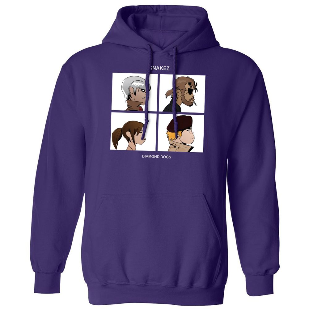 Classic Unisex Hoodie - QB94ADSX - Purple - 6