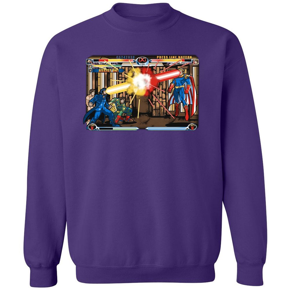 Classic Unisex Sweatshirt - D523EDQP - Purple - 6