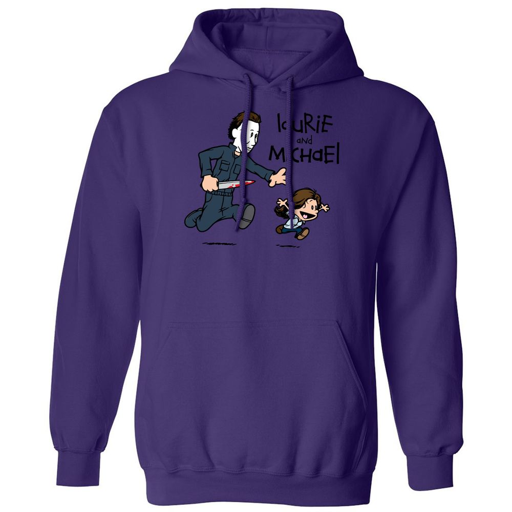 Classic Unisex Hoodie - DSU8NBFT - Purple - 6