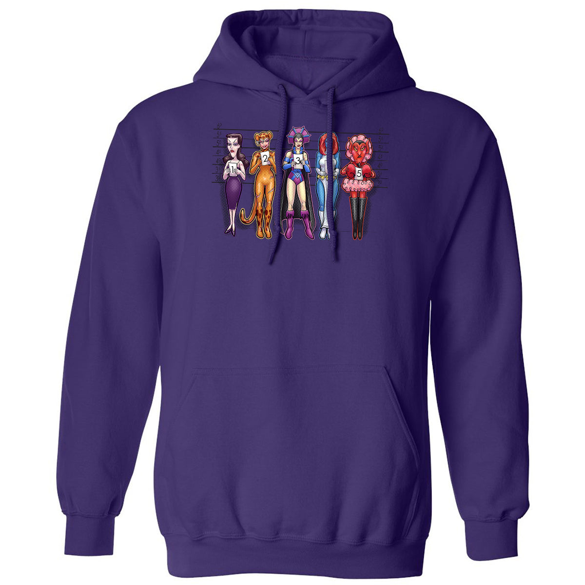 Classic Unisex Hoodie - UMWMLC9N - Purple - 6