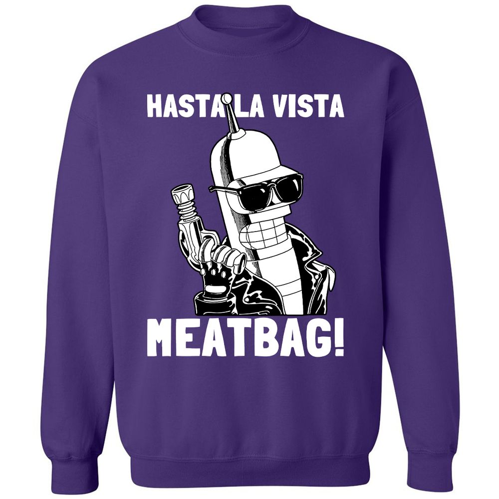 Classic Unisex Sweatshirt - B494LUX2 - Purple - 6