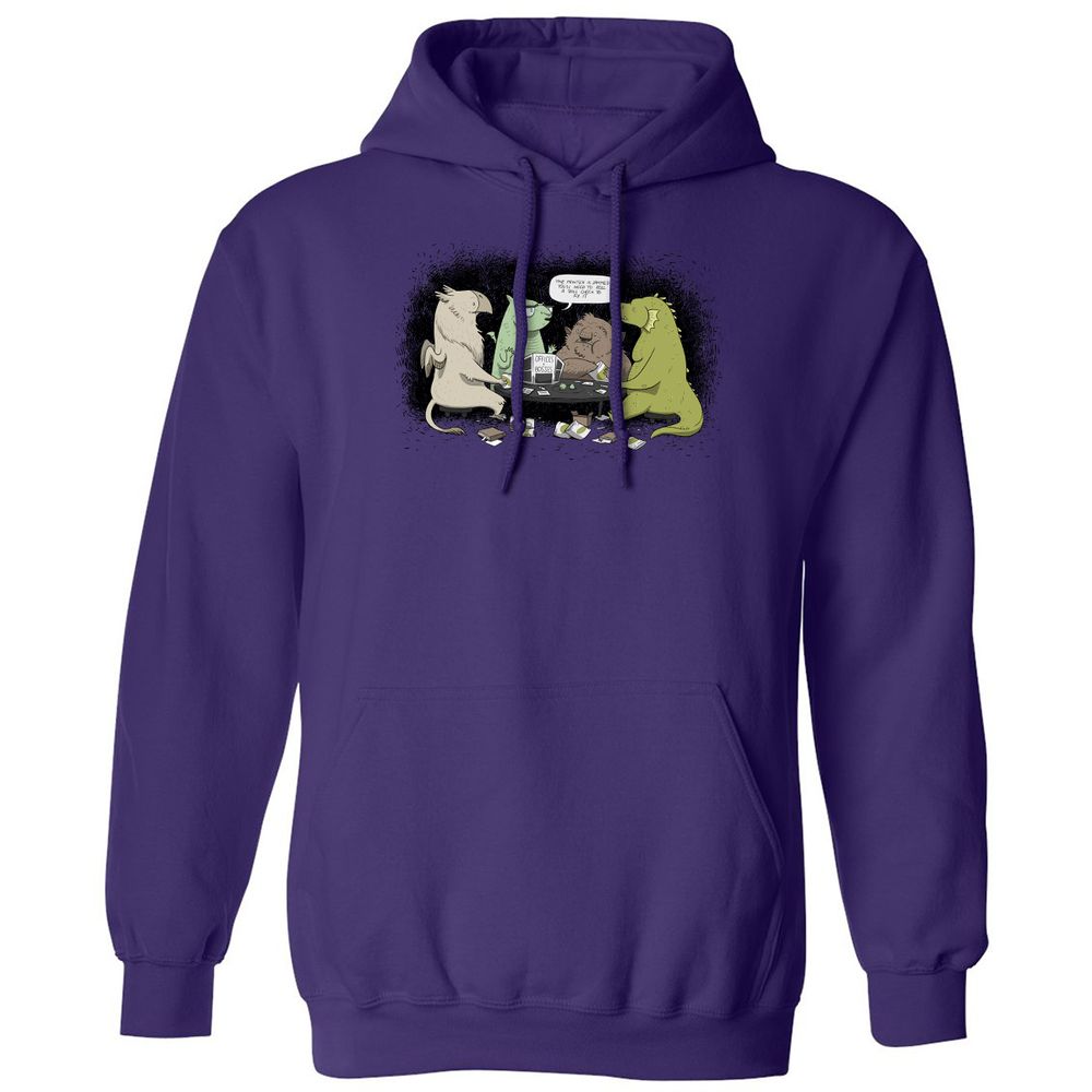 Classic Unisex Hoodie - 5HQT8HSM - Purple - 6