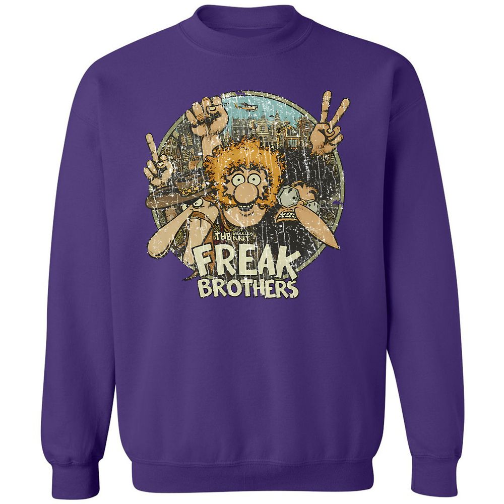 Classic Unisex Sweatshirt - 7EE4JZZ4 - Purple - 6