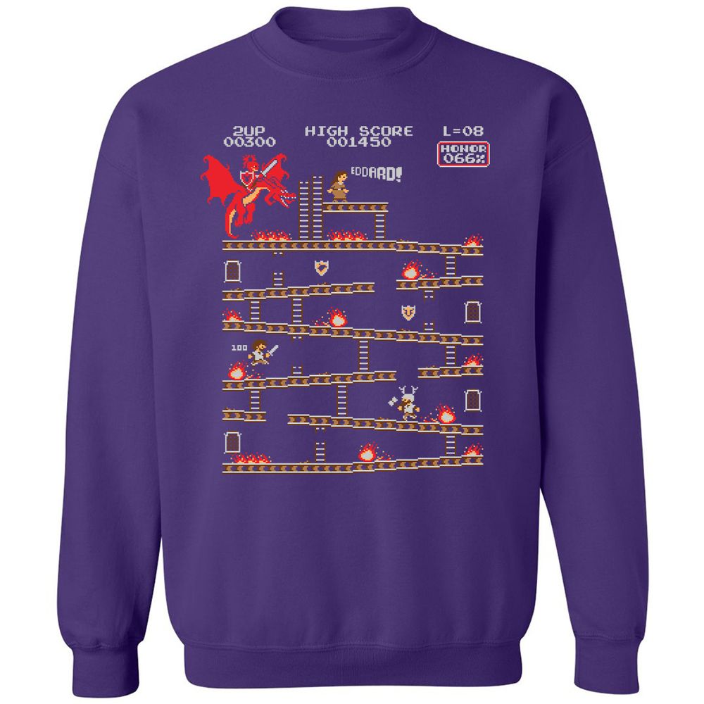 Classic Unisex Sweatshirt - 1WLPTAP2 - Purple - 6