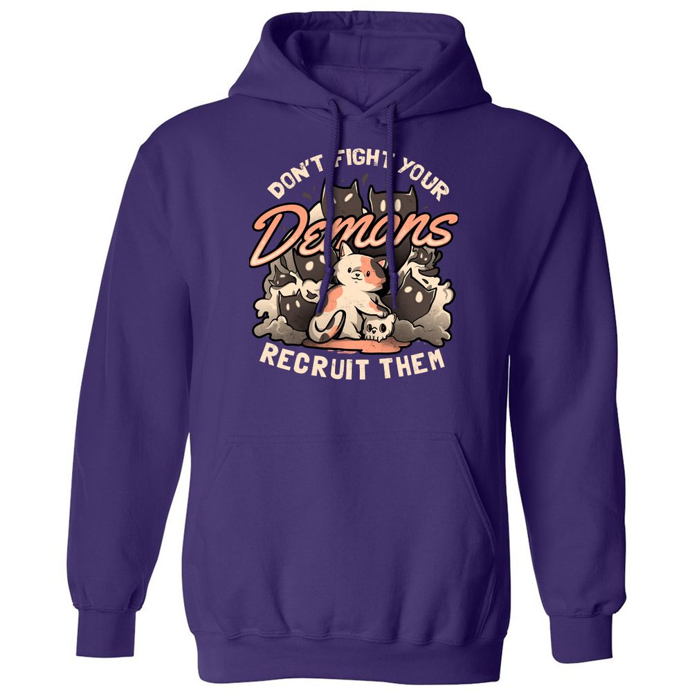 Classic Unisex Hoodie - TZMPX299 - Purple - 6