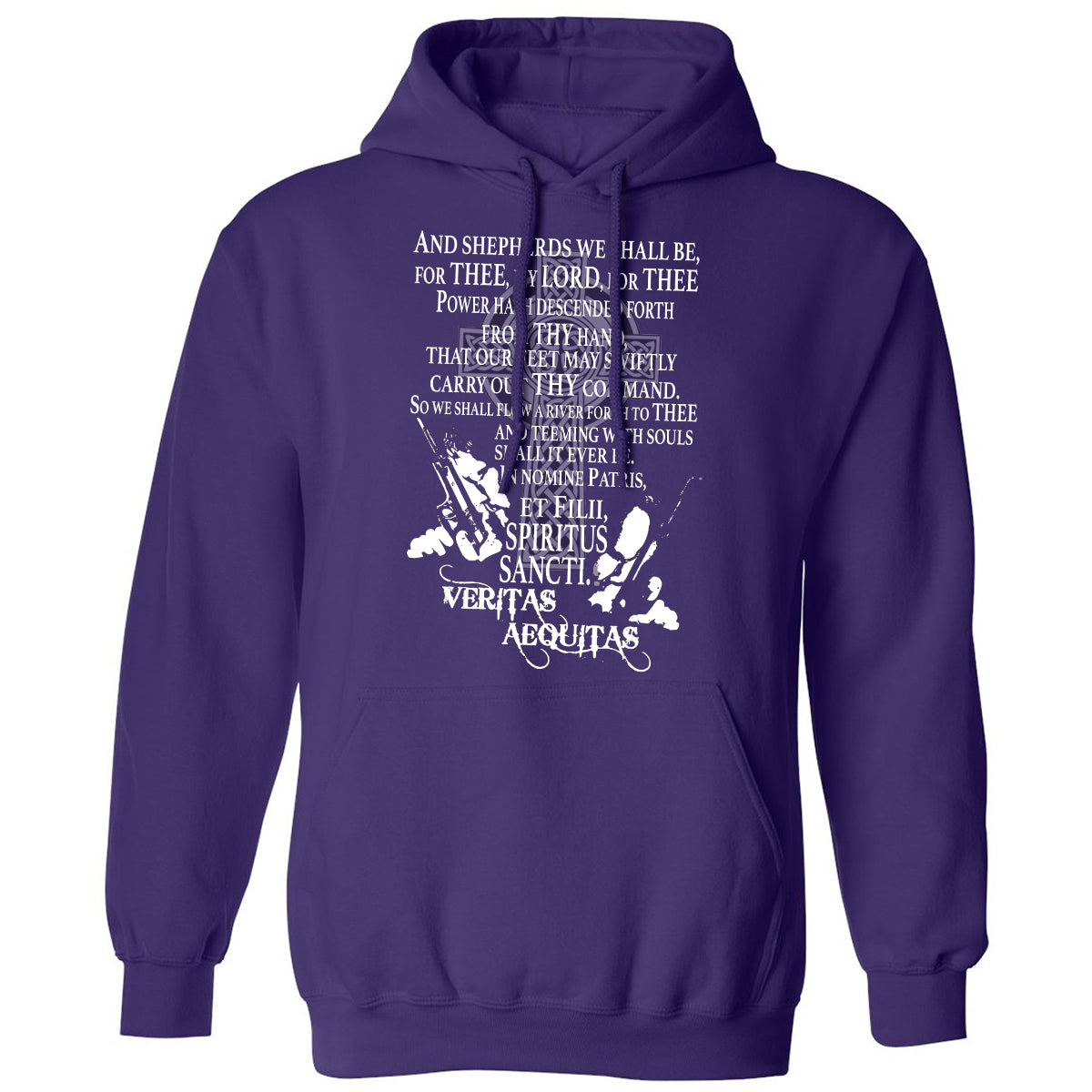 Classic Unisex Hoodie - A8GWYHGT - Purple - 6