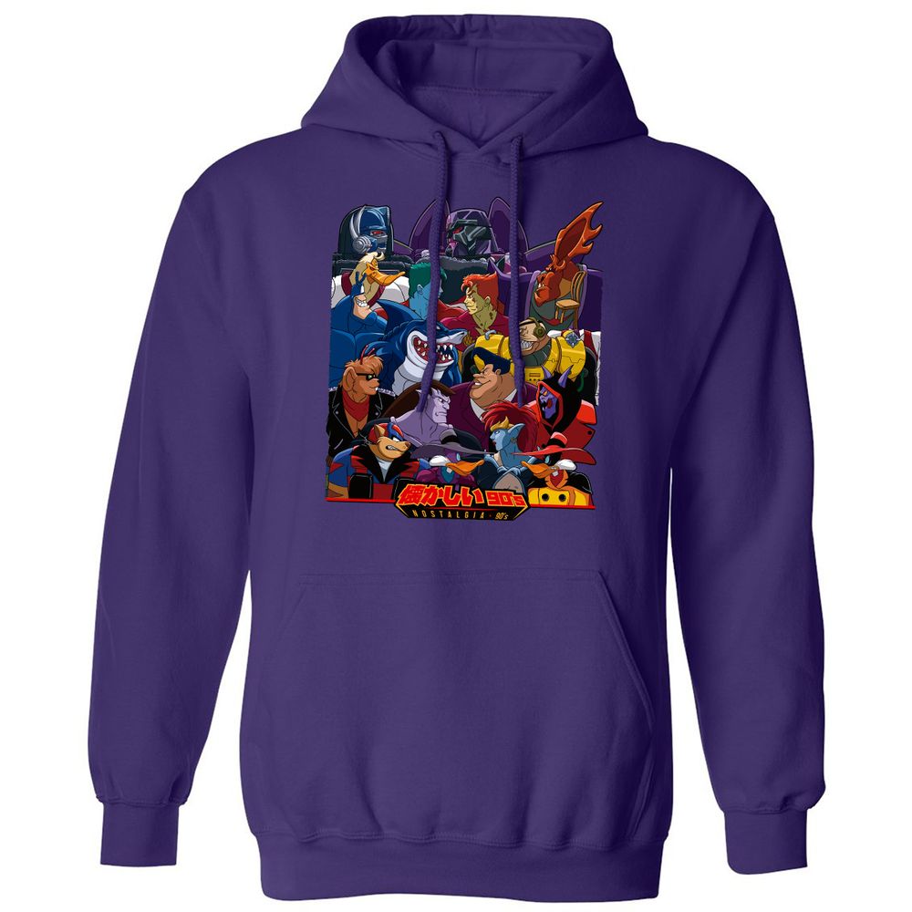Classic Unisex Hoodie - LPLJB13S - Purple - 6