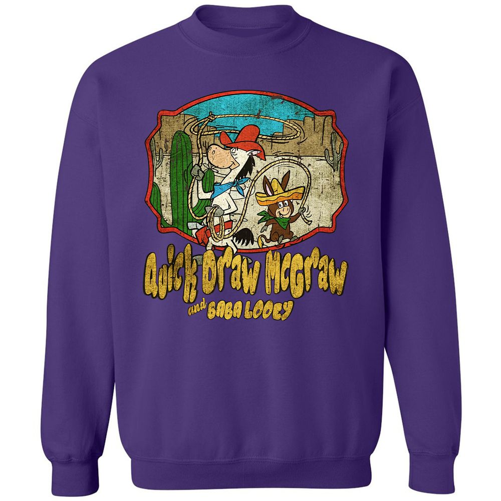Classic Unisex Sweatshirt - 84VWQB1E - Purple - 6