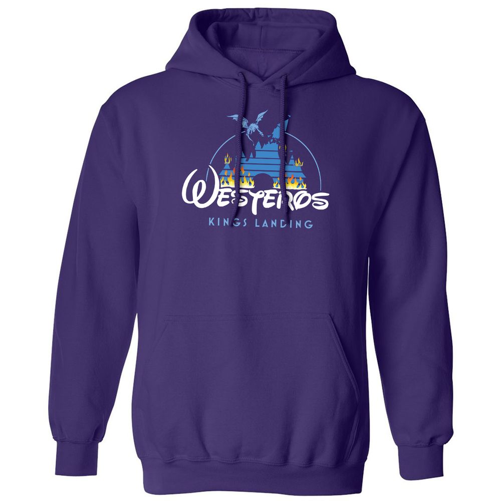 Classic Unisex Hoodie - EETS1E5B - Purple - 6