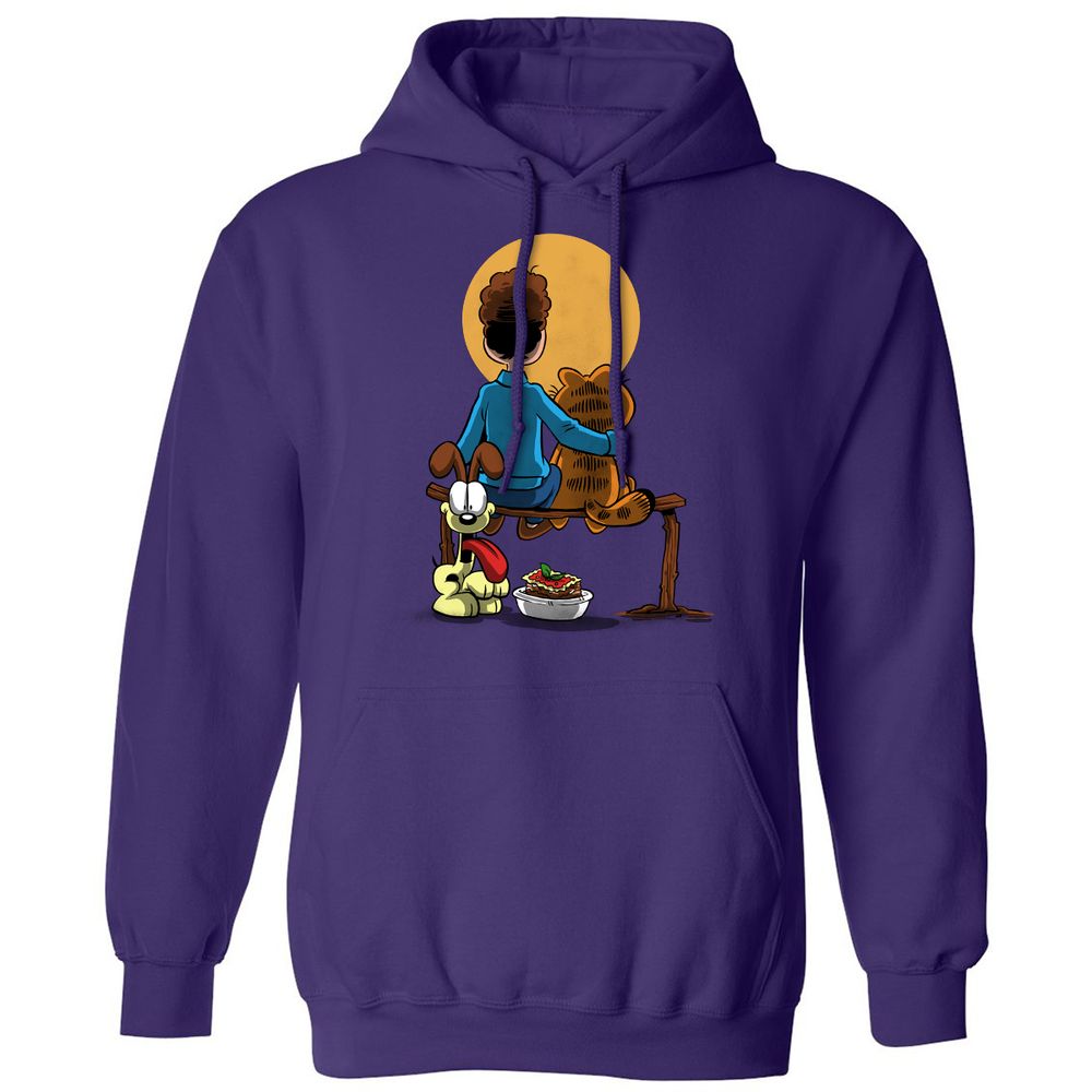 Classic Unisex Hoodie - CVHCQ5XL - Purple - 6