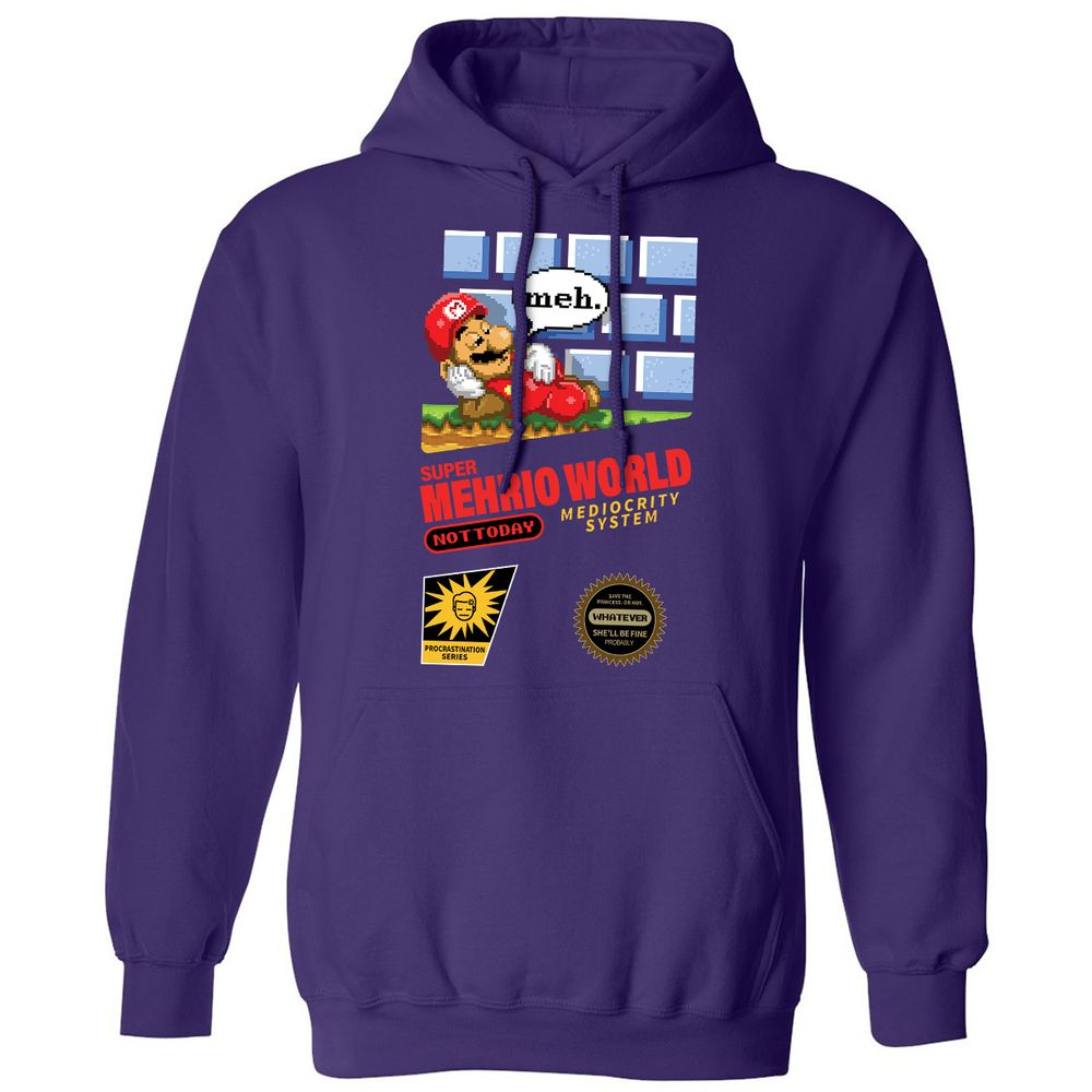 Classic Unisex Hoodie - M4W969C7 - Purple - 6