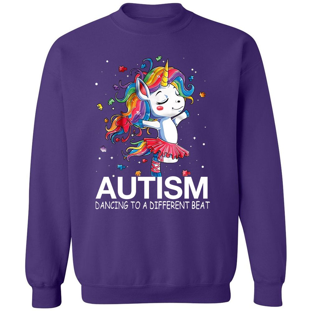Classic Unisex Sweatshirt - 1QW7BTPC - Purple - 6