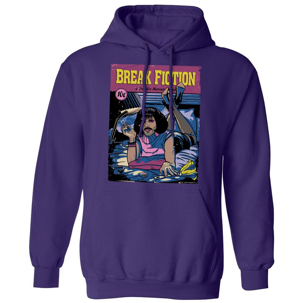 Classic Unisex Hoodie - XVLQQU93 - Purple - 6