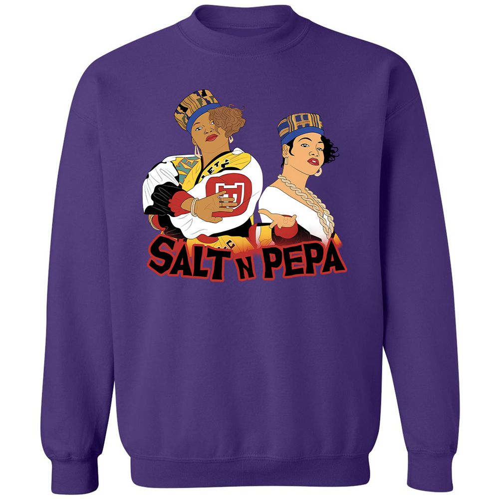 Classic Unisex Sweatshirt - White - Purple - 6