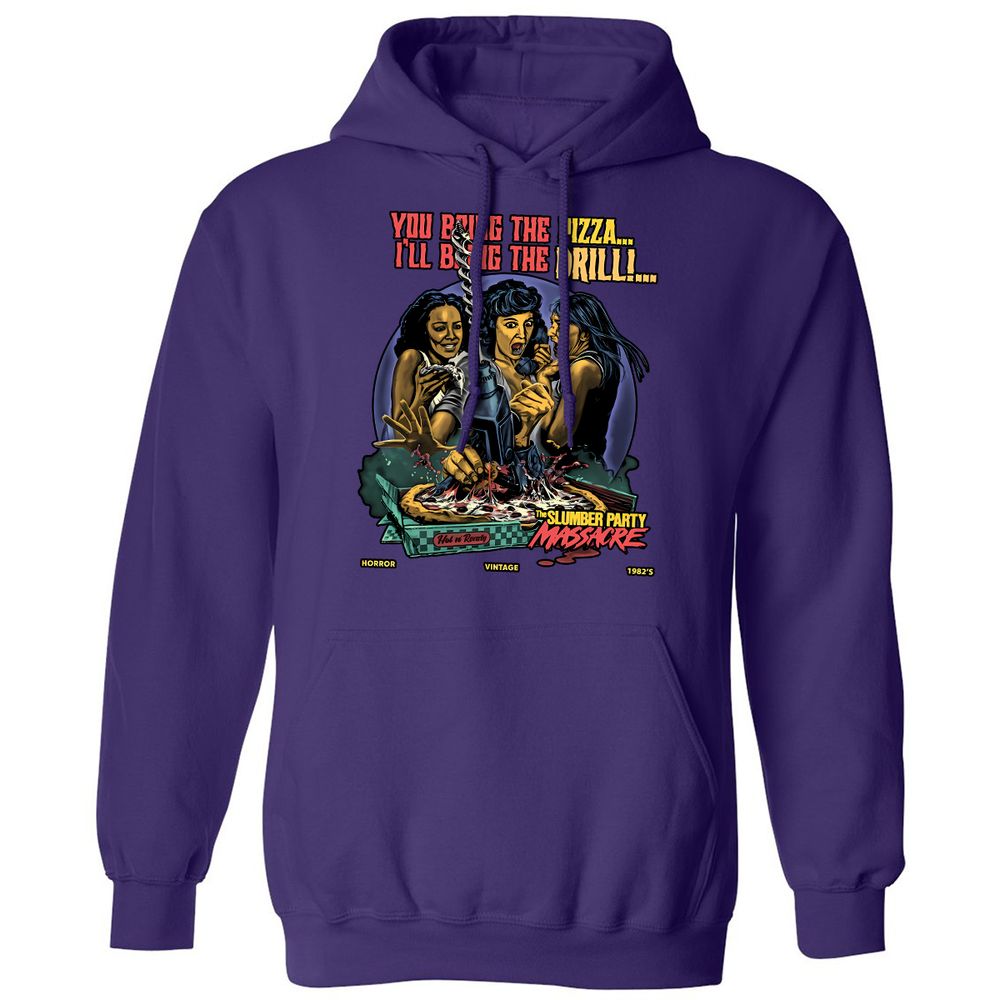Classic Unisex Hoodie - 52LYE2LC - Purple - 6