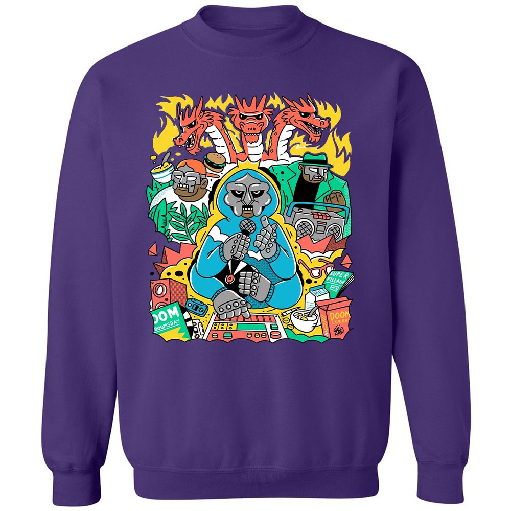 Classic Unisex Sweatshirt - DAW5XJXM - Purple - 6