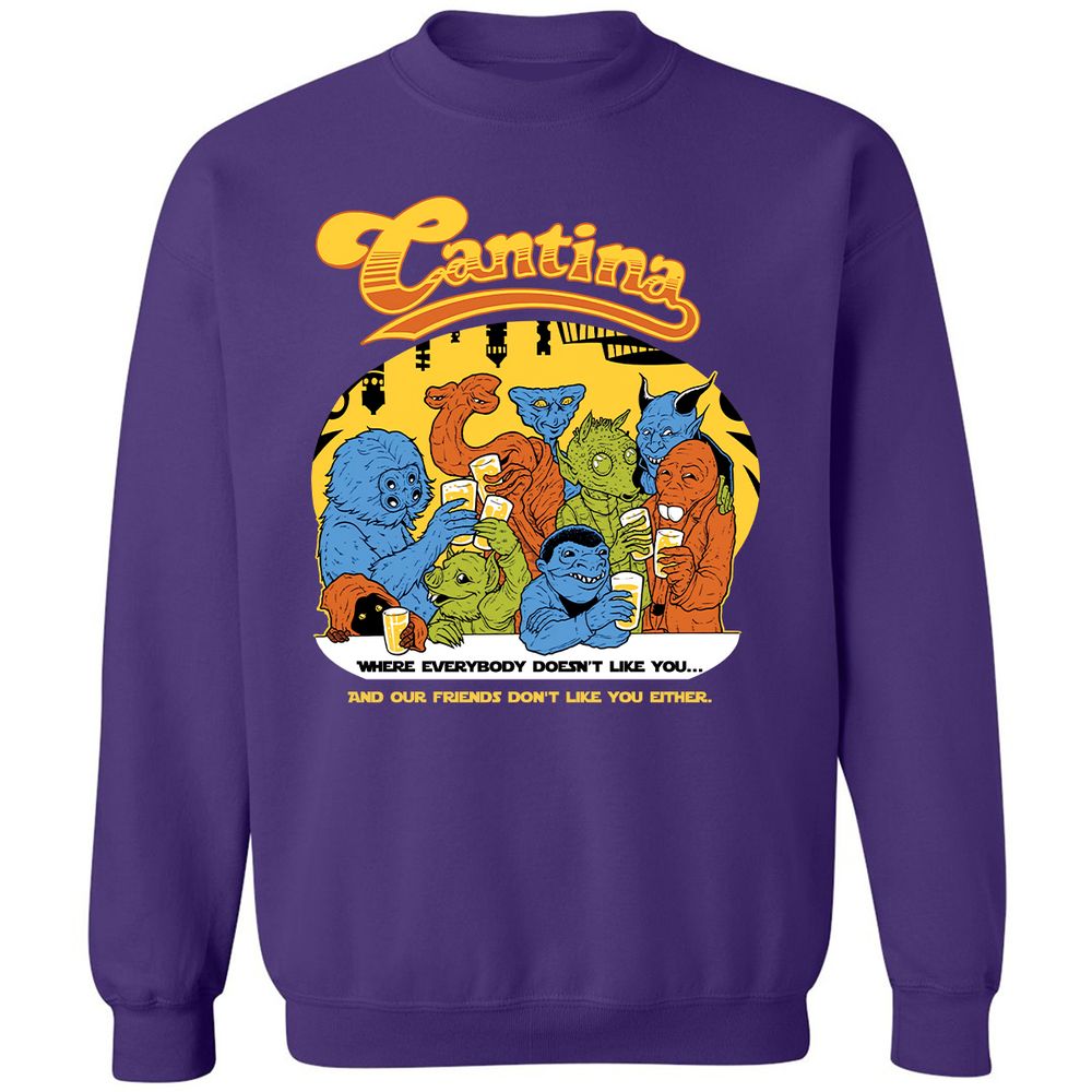 Classic Unisex Sweatshirt - DZUFN7QM - Purple - 6