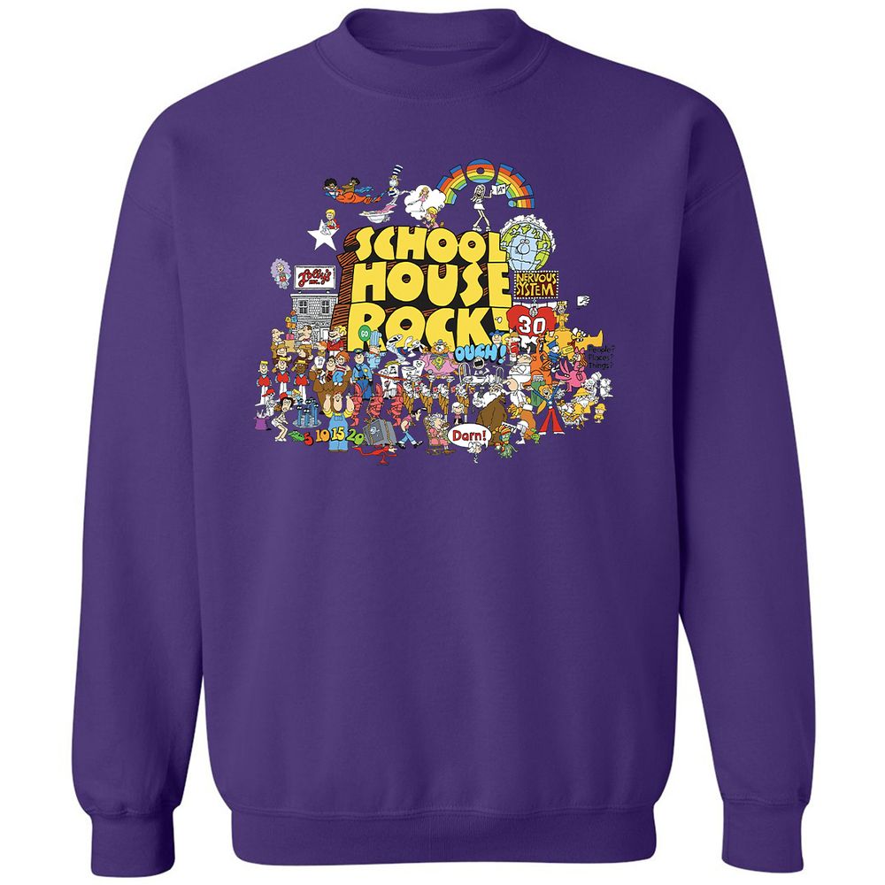 Classic Unisex Sweatshirt - 4NJYTRSP - Purple - 6