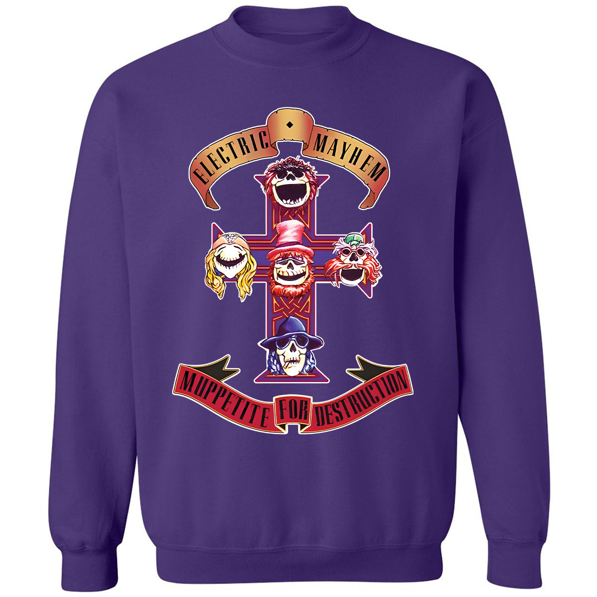 Classic Unisex Sweatshirt - QSDGEVQT - Purple - 6