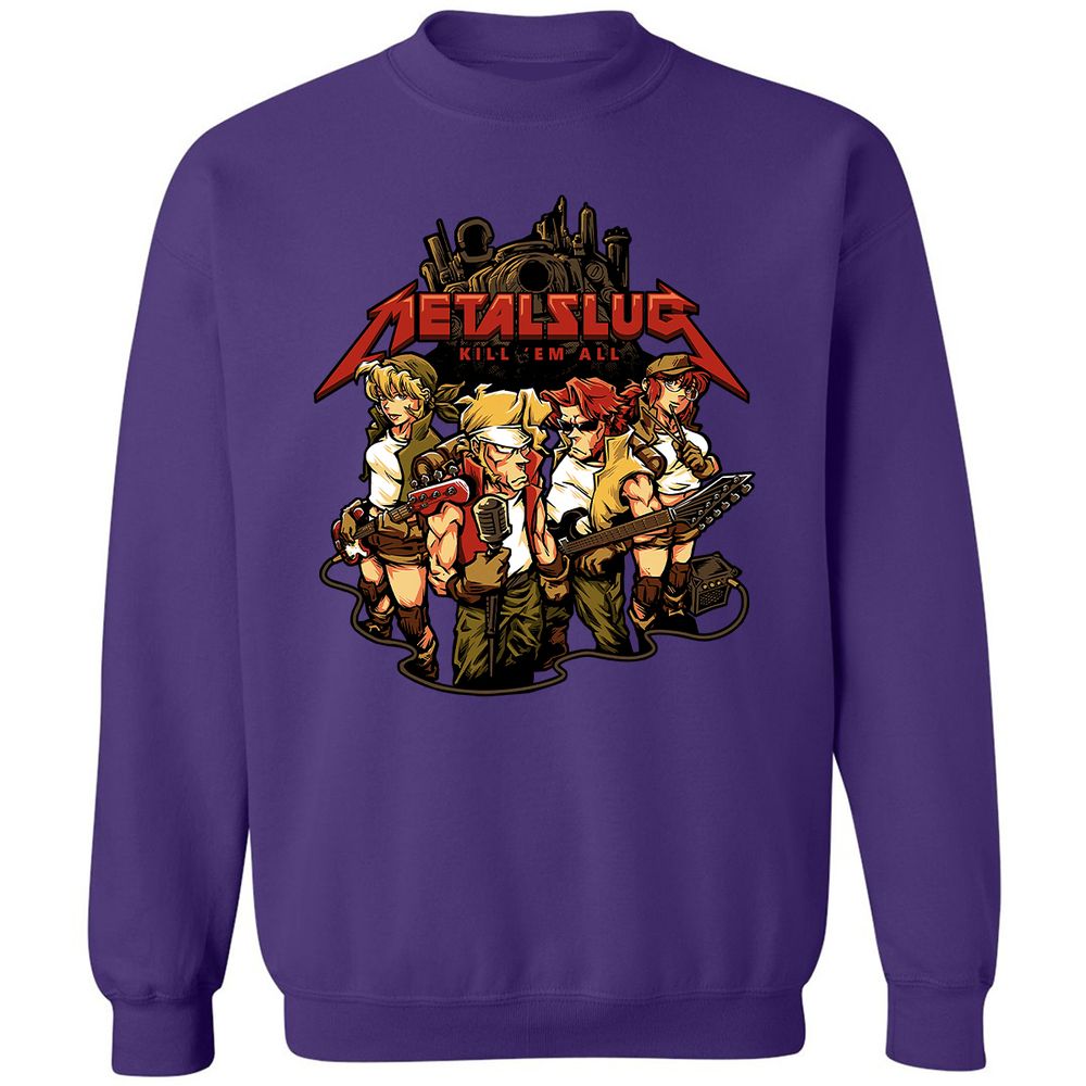 Classic Unisex Sweatshirt - 8U8L77XV - Purple - 6