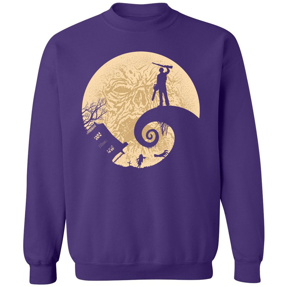 Classic Unisex Sweatshirt - Q5YR6AVU - Purple - 6