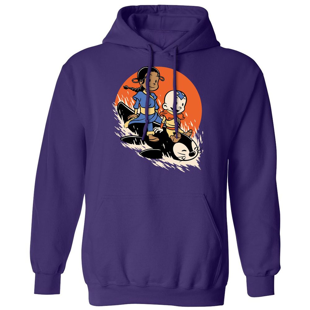 Classic Unisex Hoodie - TE9F5URM - Purple - 6