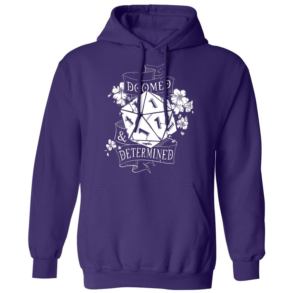 Classic Unisex Hoodie - Q1VFH69W - Purple - 6