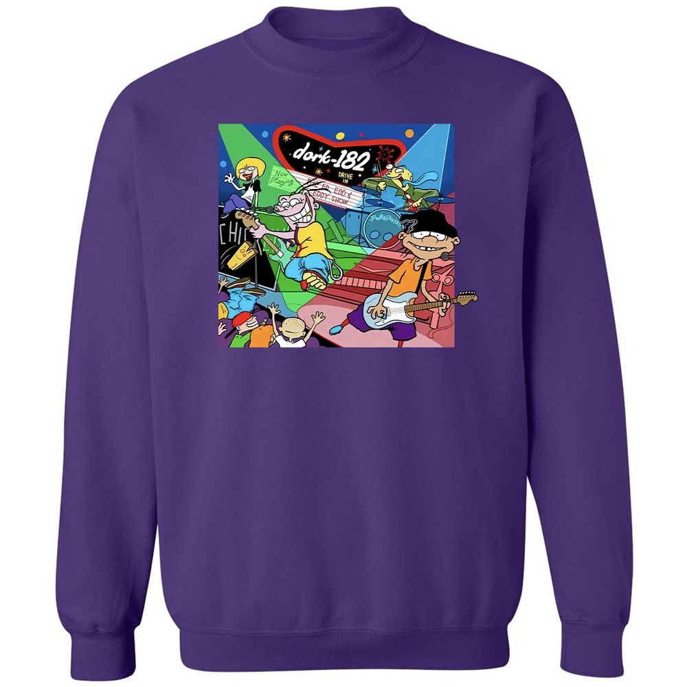 Classic Unisex Sweatshirt - DDF2R96E - Purple - 6