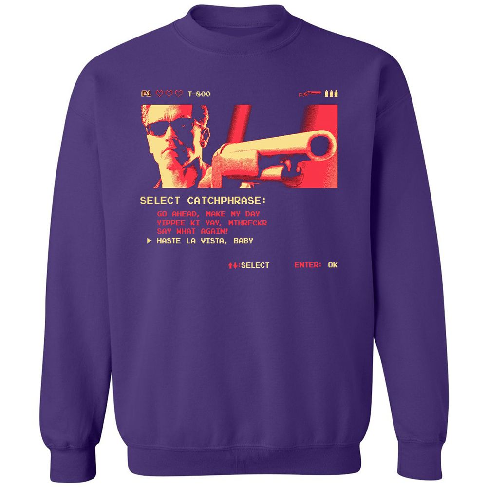 Classic Unisex Sweatshirt - GQDBRJ12 - Purple - 6