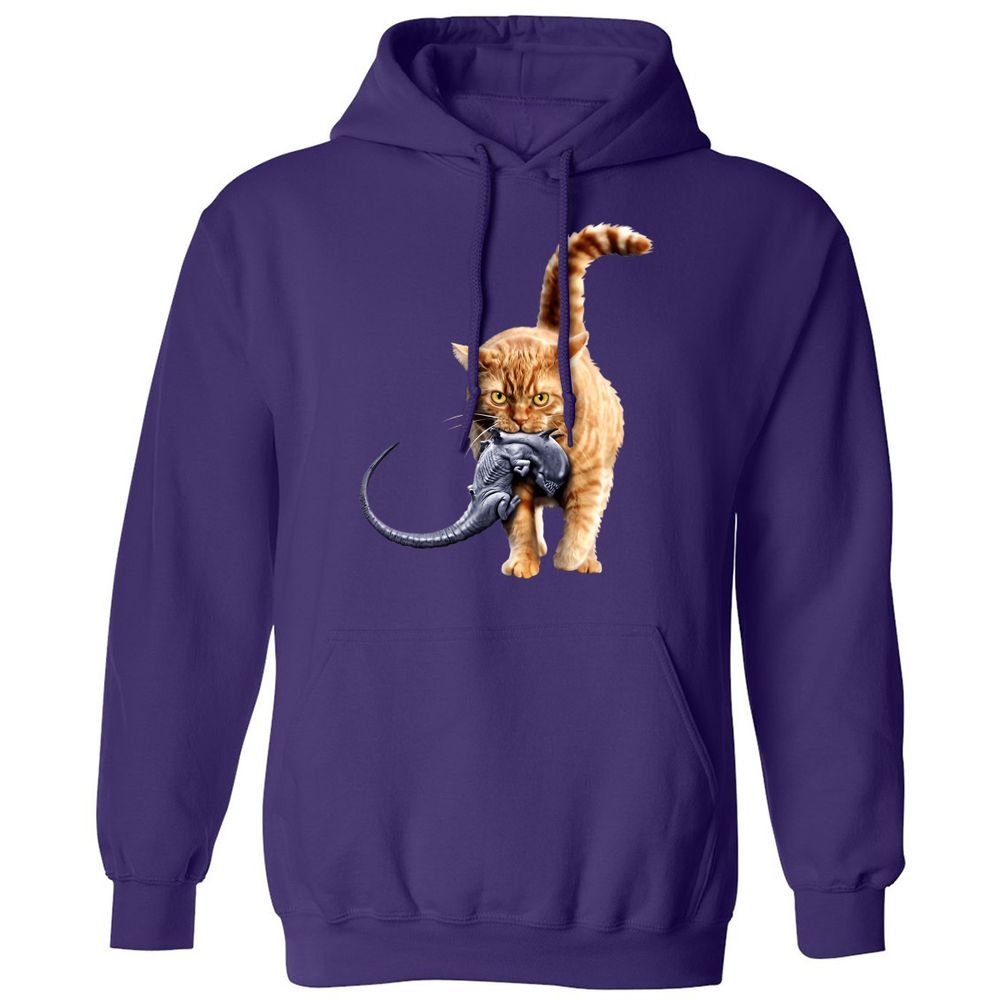 Classic Unisex Hoodie - DDE18AFQ - Purple - 6