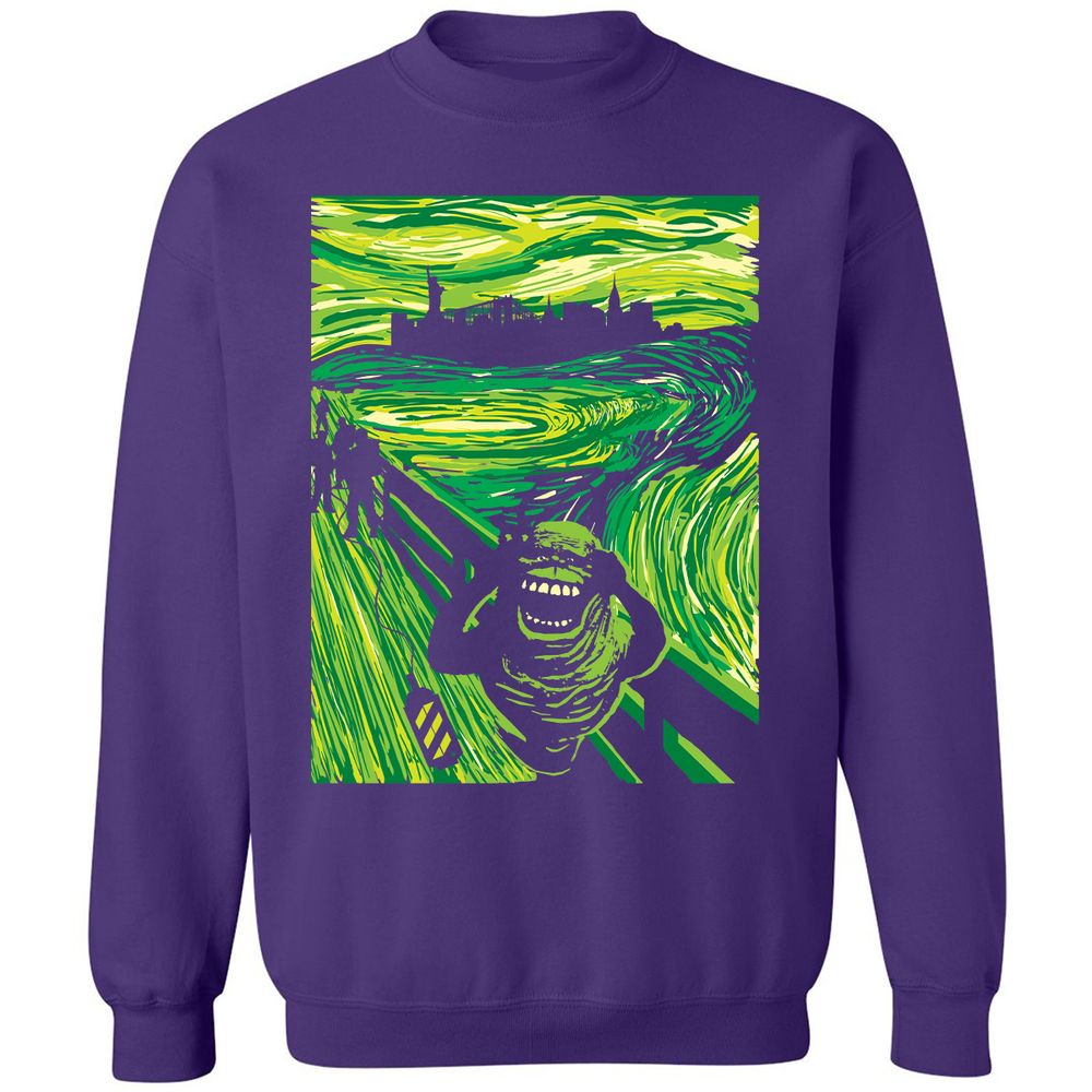 Classic Unisex Sweatshirt - URVC9DW9 - Purple - 6