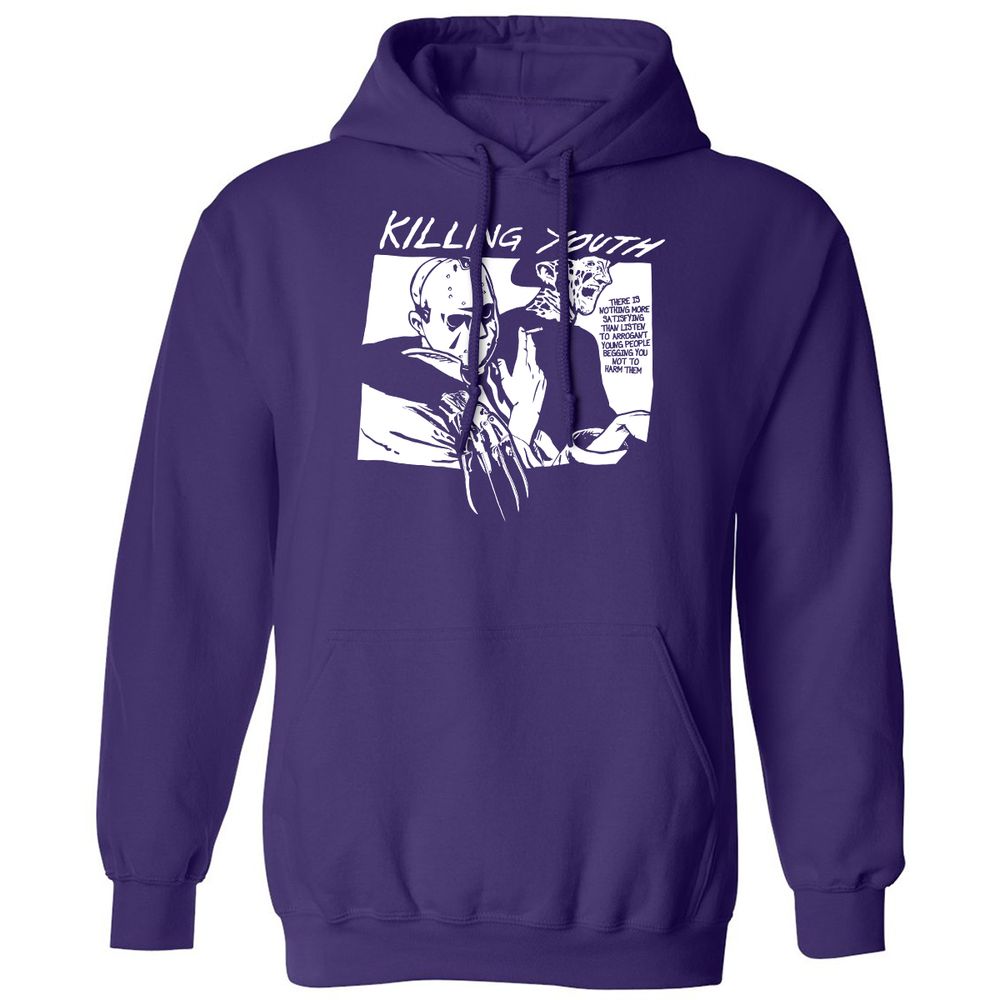 Classic Unisex Hoodie - WJK2T9W9 - Purple - 6