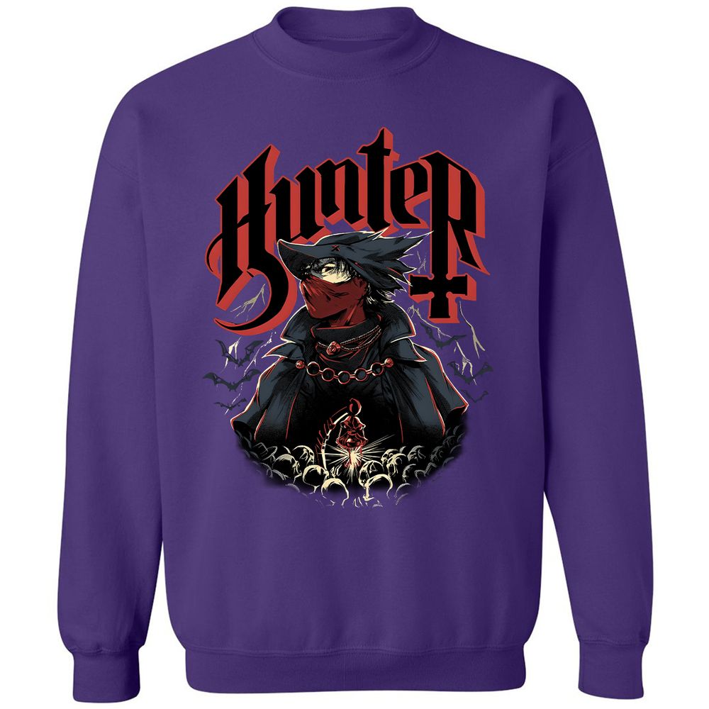 Classic Unisex Sweatshirt - VE86P7FQ - Purple - 6