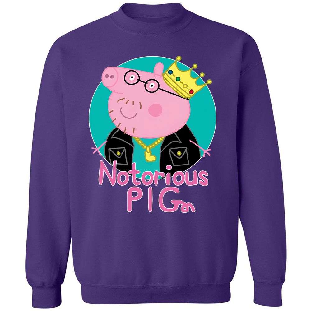 Classic Unisex Sweatshirt - KK2HZB6T - Purple - 6