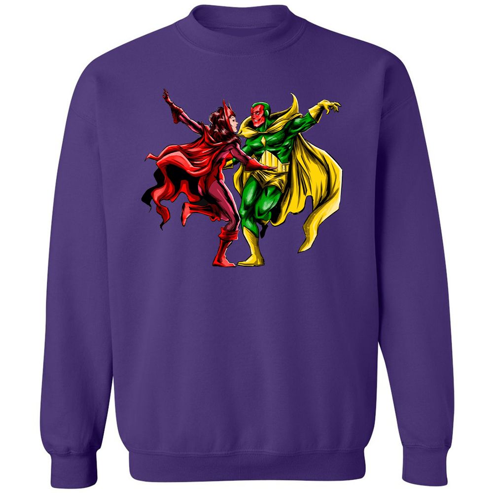 Classic Unisex Sweatshirt - HJU1XZKU - Purple - 6