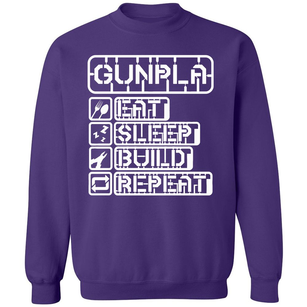 Classic Unisex Sweatshirt - 4QLK91KP - Purple - 6