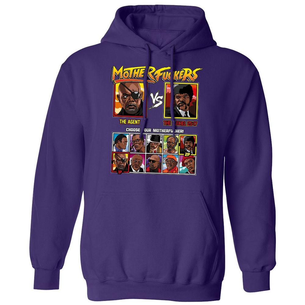 Classic Unisex Hoodie - TKRRS59M - Purple - 6