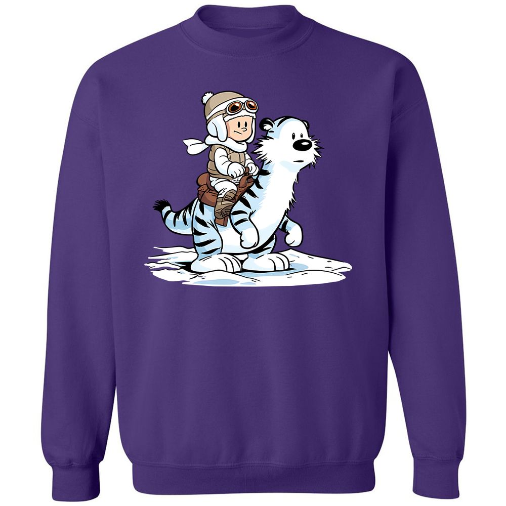 Classic Unisex Sweatshirt - 5SF9JW7U - Purple - 6