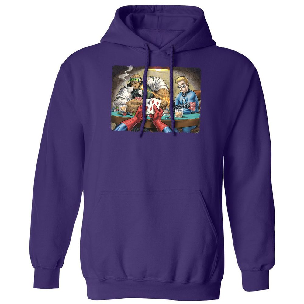 Classic Unisex Hoodie - KHMPGM72 - Purple - 6