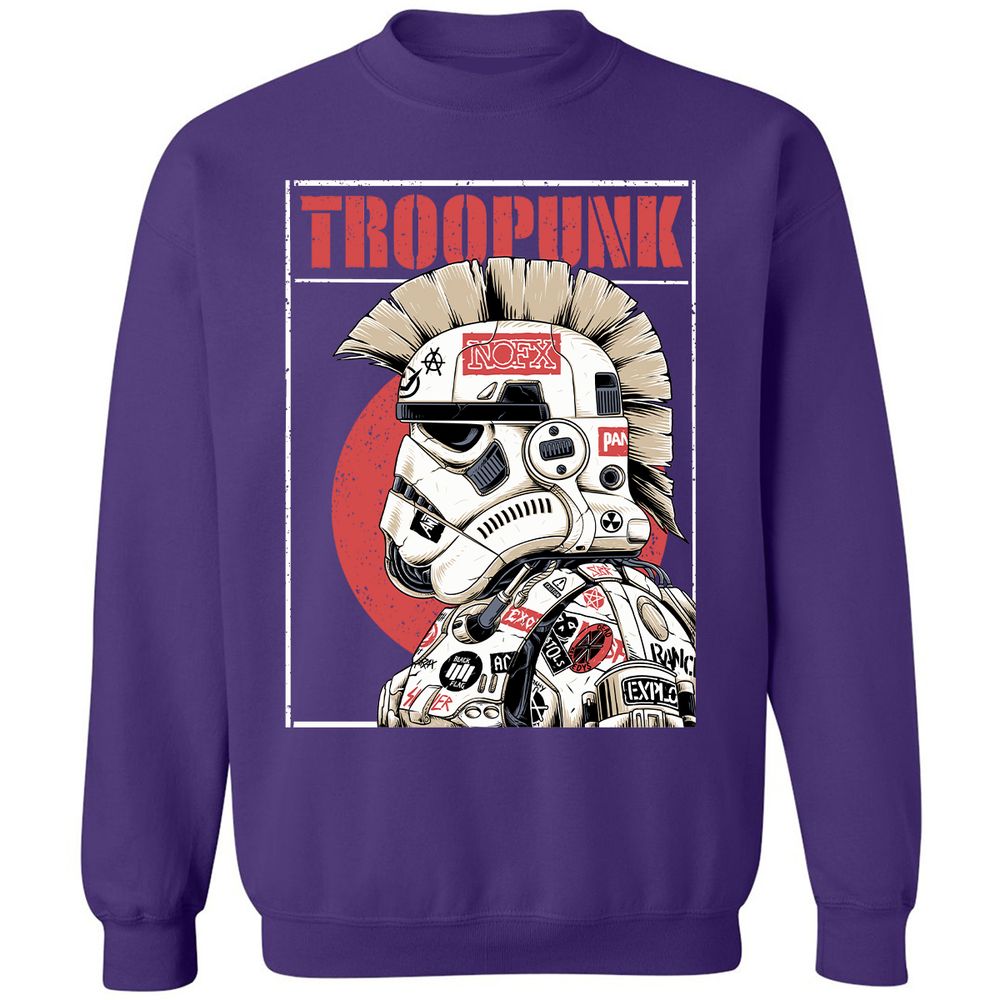 Classic Unisex Sweatshirt - DCBM9UXN - Purple - 6