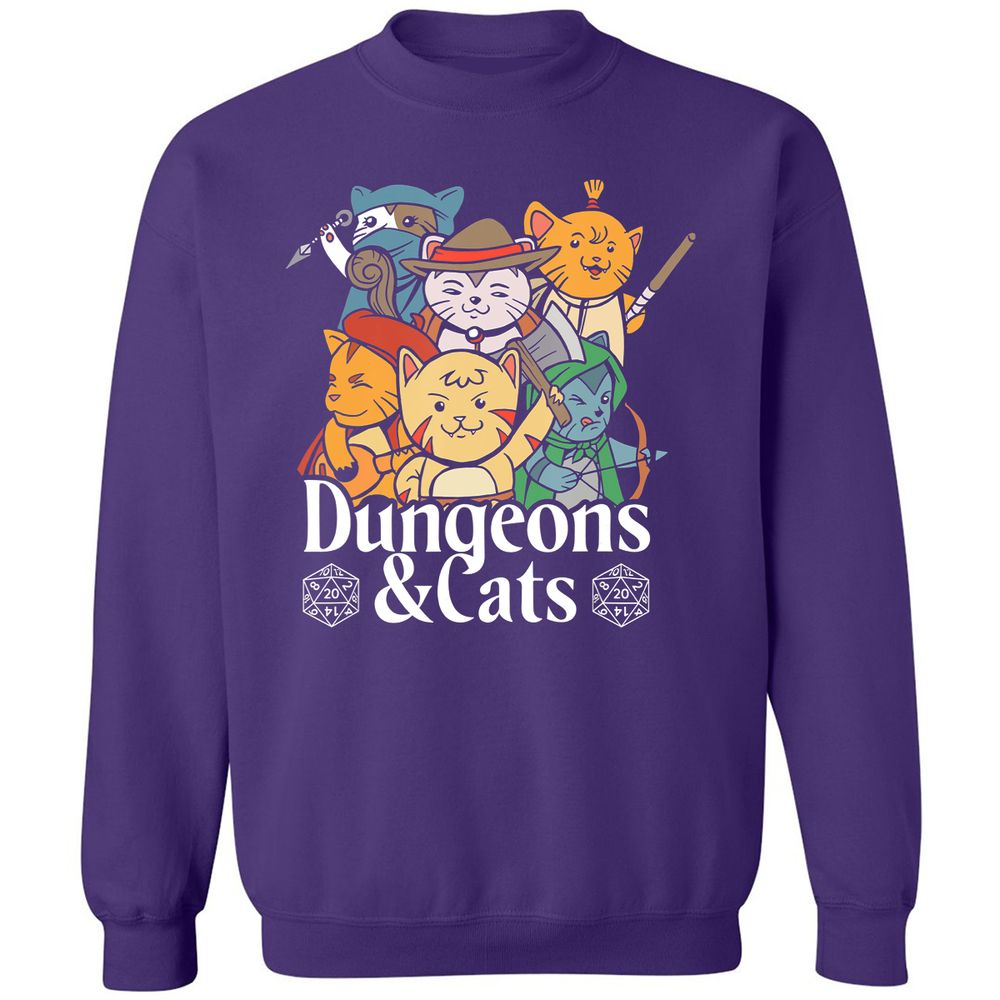 Classic Unisex Sweatshirt - RRCS1NG6 - Purple - 6