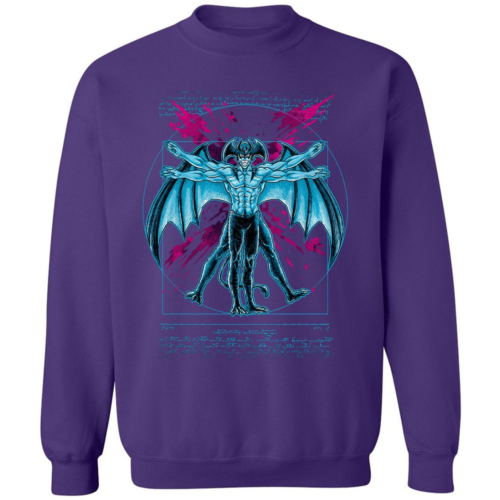 Classic Unisex Sweatshirt - LNDTCCL5 - Purple - 6