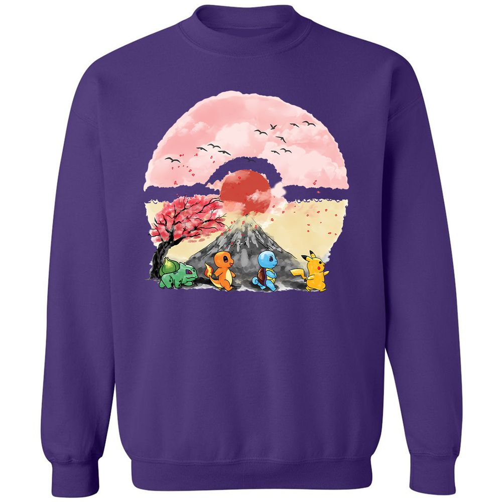 Classic Unisex Sweatshirt - X88VFV5H - Purple - 6