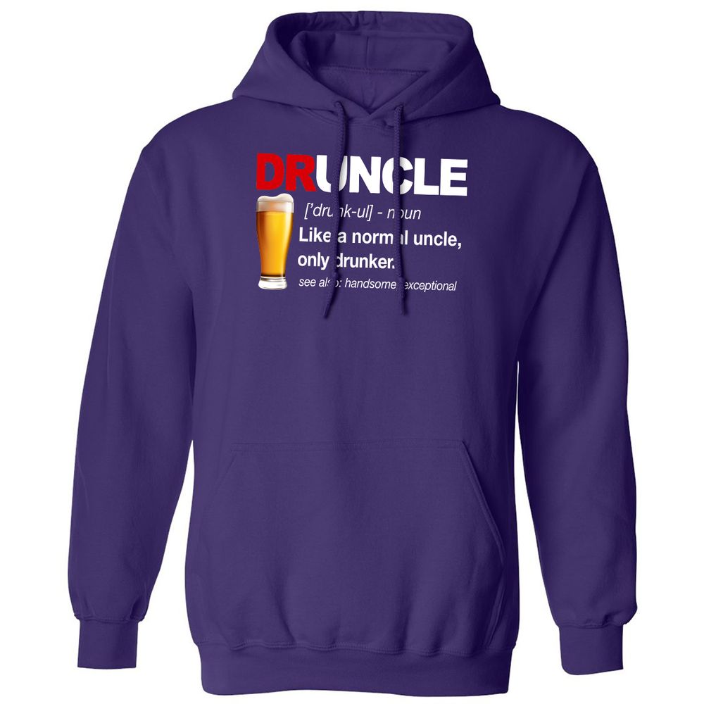 Classic Unisex Hoodie - 5QCT553G - Purple - 6